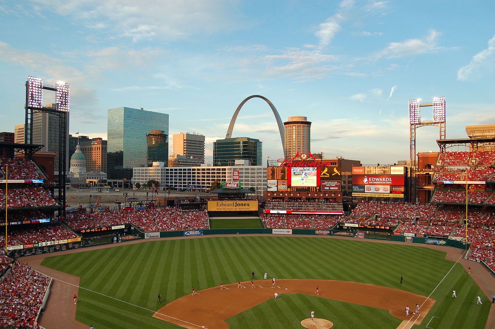 Woman Grazed by Bullet at Cardinals Game