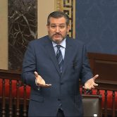 Ted Cruz speaks to the Senate