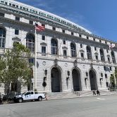 This photo shows the California Supreme Court building in San Francisco.