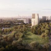 The proposed Obama Presidential Center in Chicago