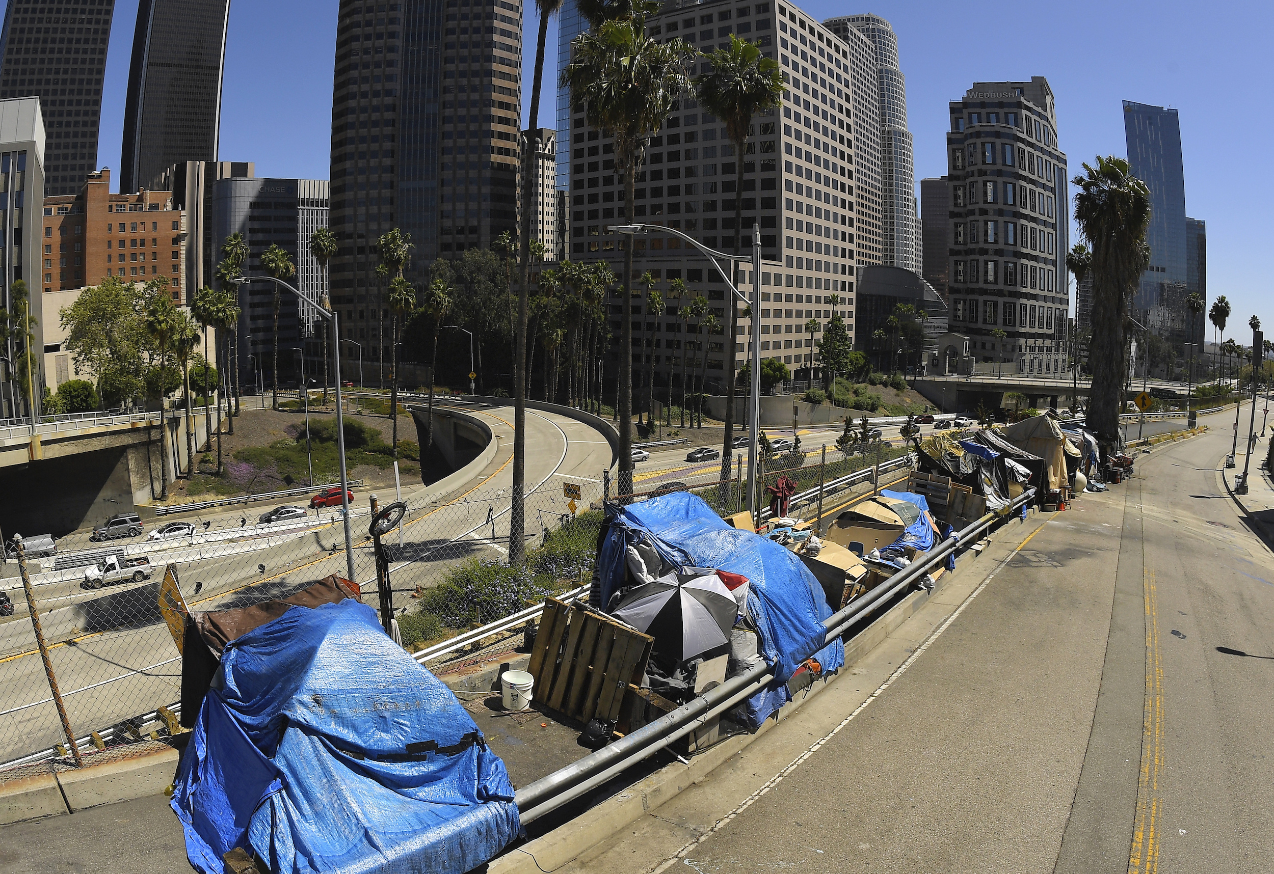 Homeless population in Los Angeles surged 10% in last year | Courthouse ...