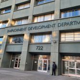 This photo shows the California Employment Development Department headquarters.