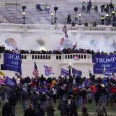 This photo shows the Jan. 6, 2021, riot at the U.S. Capitol.