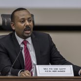 Ethiopia's Prime Minister Abiy Ahmed responds to questions from members of parliament.