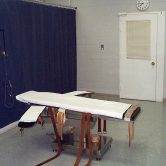 An execution chamber at a Virginia jail