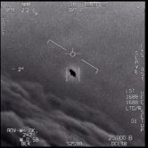 An unexplained object is seen as it is tracked.