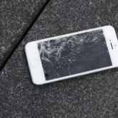 Apple iPhone cracked screen