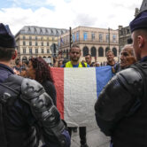 Covid-19 anti-health pass demonstrator France