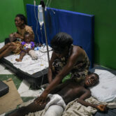 Hospital patients Haiti earthquake