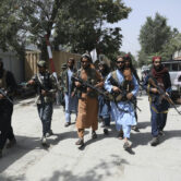 Taliban fighters Kabul Afghanistan