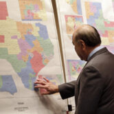 A Texas lawmaker looks at redistricting maps