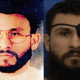 Abu Zubaydah before and after torture at Guantanamo Bay that cost him his eye