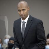 Former Minneapolis officer Mohamed Noor at his resentencing hearing