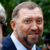 Oleg Deripaska attends Independence Day celebrations in Moscow.