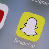 This photo shows the Snapchat app on a mobile device.