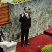 Ethiopia's Prime Minister Abiy Ahmed is sworn in for a second five-year term.