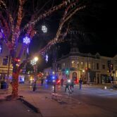 Downtown Waukesha, Wis., after a vehicle plowed into a Christmas parade