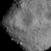 Image of the Ryugu asteroid from 3.7 miles away