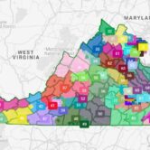 2021 Virginia House of Delegates map