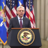 Attorney General Merrick Garland gives an update on the Justice Department's investigation of the Jan. 6 insurrection on Jan. 5, 2022.