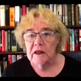Representative Zoe Lofgren, a Democrat from California, speaks during a committee meeting about reorganizing the immigration courts system on Jan. 20, 2022.