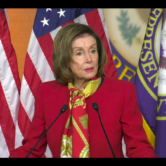 Speaker of the House Nancy Pelosi speaks during a news conference on Feb. 9, 2022.