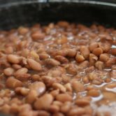 Bowl of pinto beans