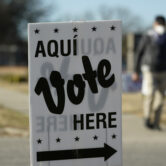 Early voting site in San Antonio