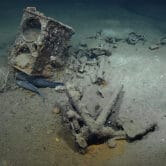 A shipwreck in the Gulf of Mexico