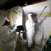 Asbestos removal procedure