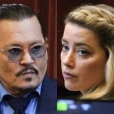 Johnny Depp and Amber Heard at the Fairfax County Circuit Courthouse