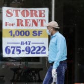 Store for Rent sign