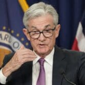 Fed Chairman Jerome Powell at a news conference in Washington.