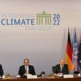 World leaders at the Petersberg Climate Dialogue in Berlin