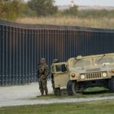 National Guardsmen near the Texas-Mexico border