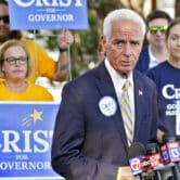 Charlie Crist before voting