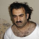 Khalid Sheikh Mohammed is captured after a raid.