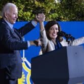 President Joe Biden and New York Gov. Kathy Hochul