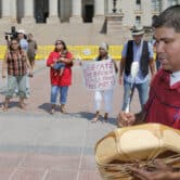 Courthouse rally on Indian Child Welfare Act