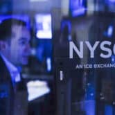 New York Stock Exchange trader
