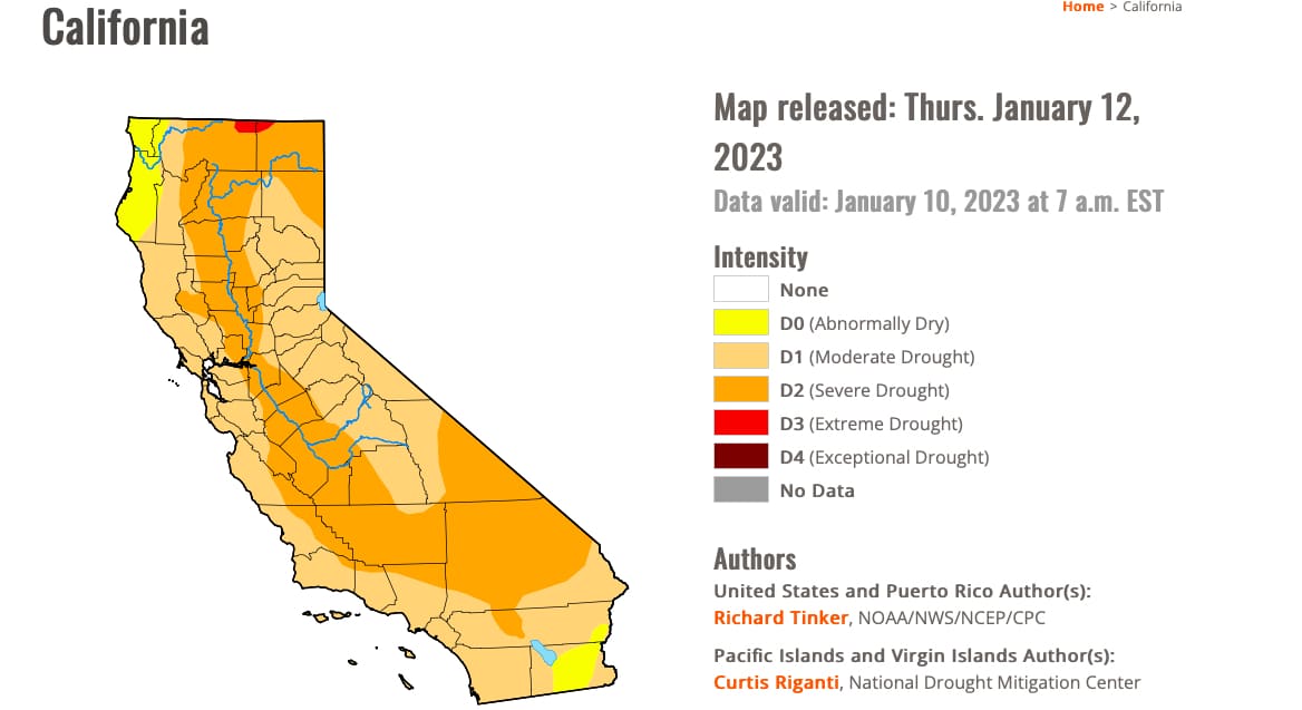 California drought outlook improves after weeks of historic storms