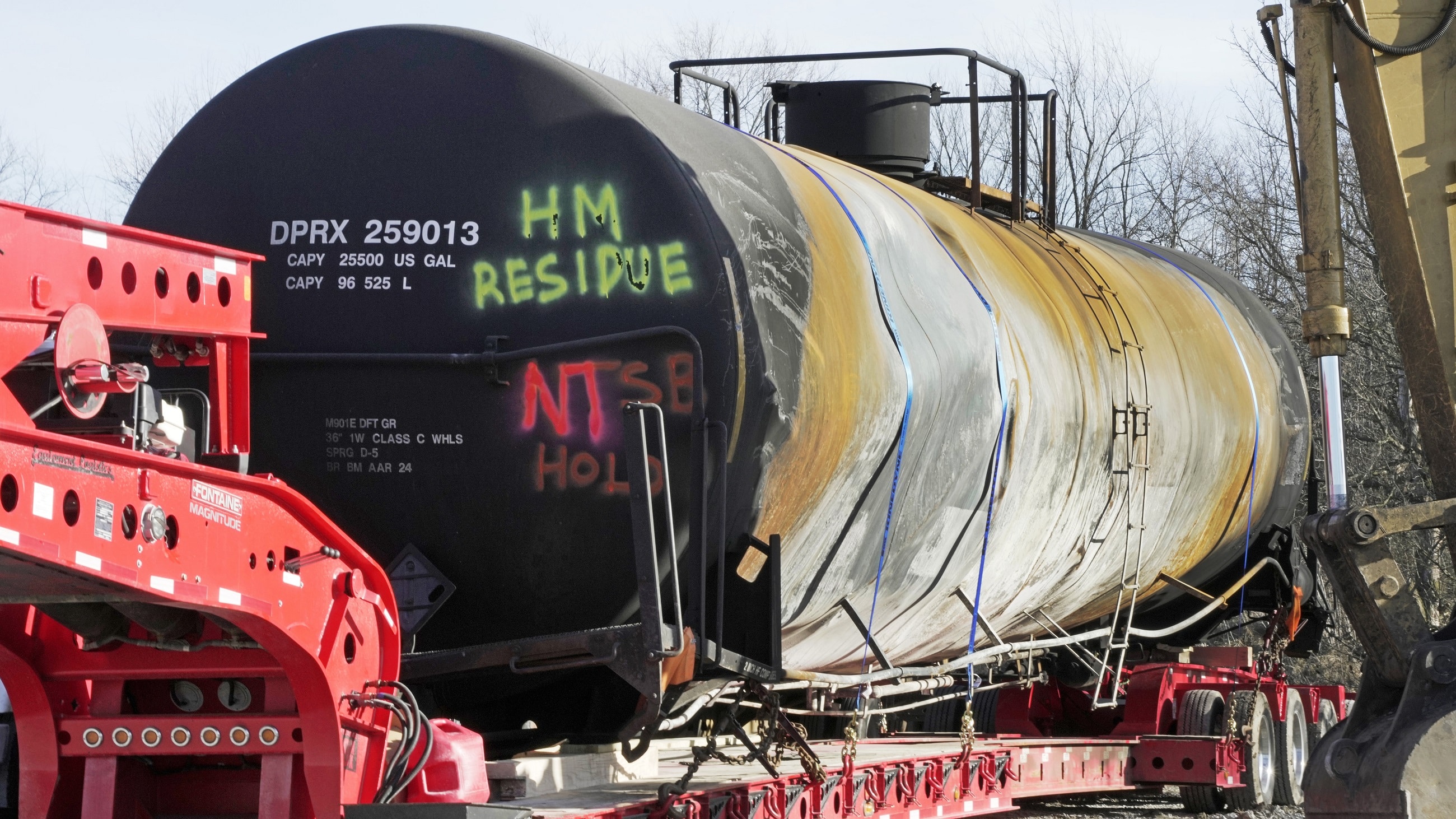 EPA chief visits Ohio town rocked by toxic train derailment