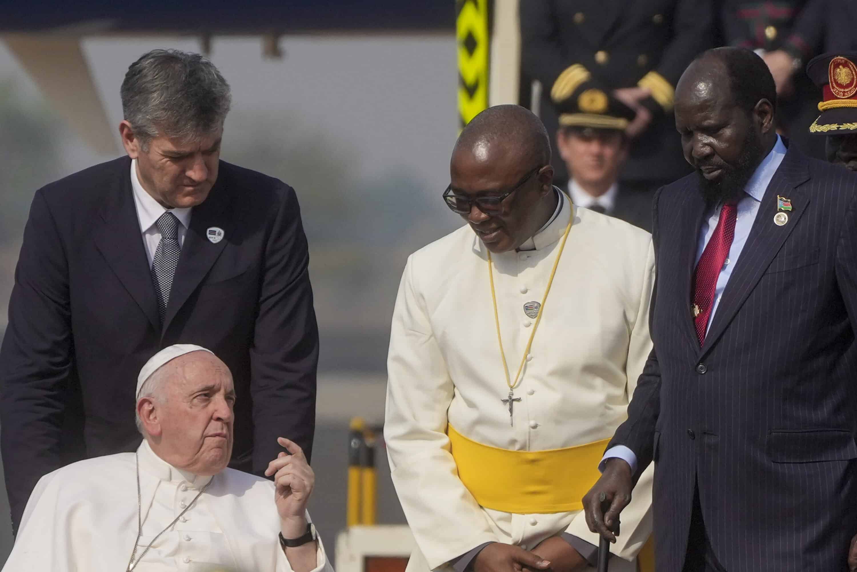 boks Døds kæbe Måned Pope in South Sudan warns leaders as peace process stalls | Courthouse News  Service