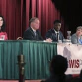 Wisconsin Supreme Court candidates participate in a candidate forum.