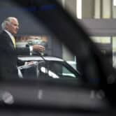 Henry McMaster speaks during a press conference at the BMW Spartanburg plant.