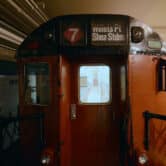 vintage subway car