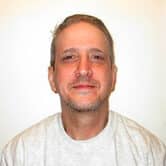 Richard Glossip poses for a photo.