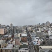 San Francisco on an overcast day.