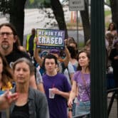 Texas trans march before SB 14 vote
