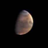 A photo of Mars from 3.4 million miles away.
